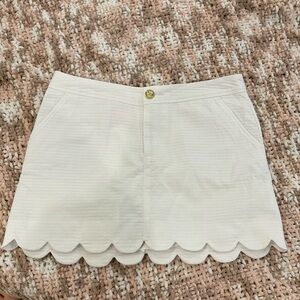 Lilly Pulitzer Colette skort white